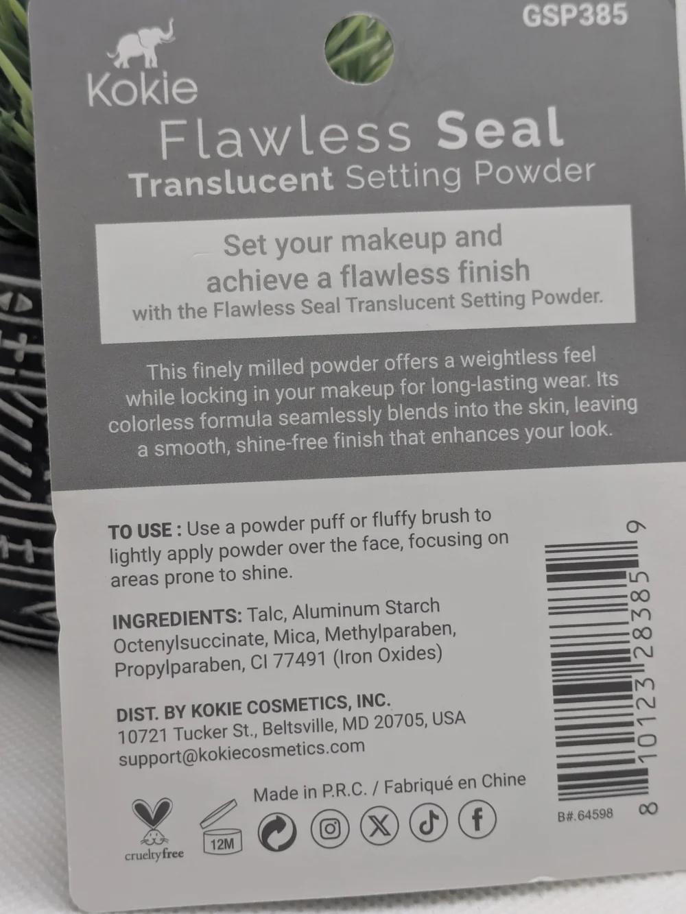 Kokie flawless seal